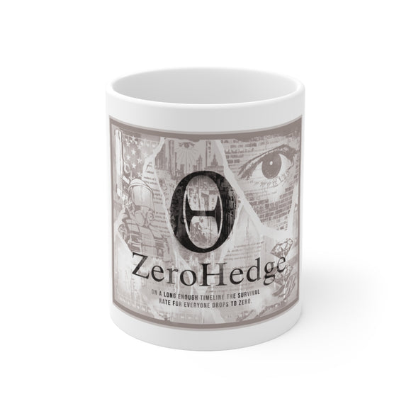 ZeroHedge OBEY Letterpress Mug