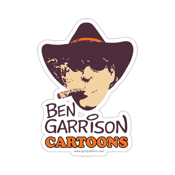 Ben Garrison Cartoons Logo Sticker
