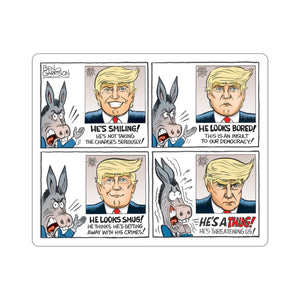 Donald Trump Mug Shot Sticker