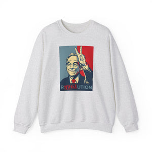 Ron Paul's Peace, Love, and Revolution Sweatshirt