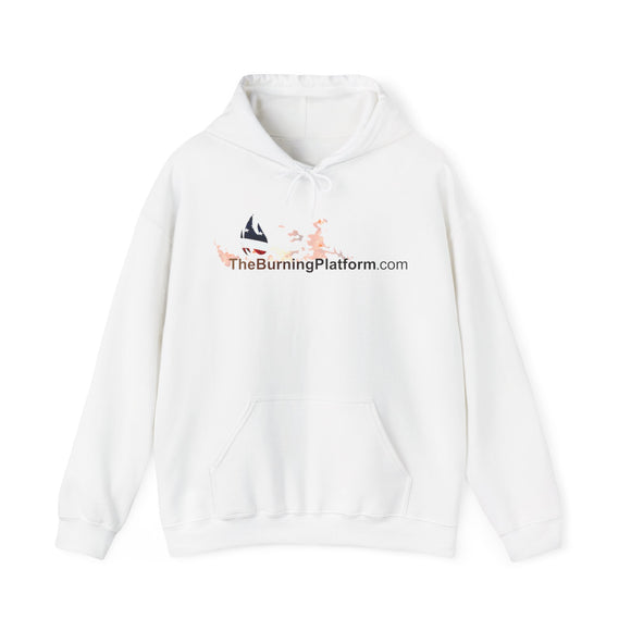 The Burning Platform Logo Hoodie