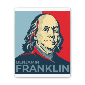 Benjamin Franklin Canvas
