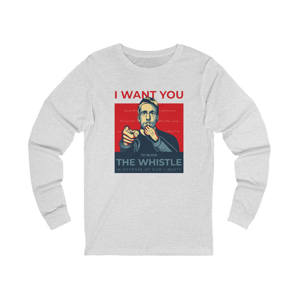 Edward Snowden Whistleblower Long Sleeve