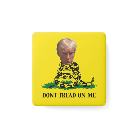 Trump Mugshot Gadsden Flag Magnet