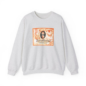 ZeroHedge OBEY Letterpress Orange Sweatshirt