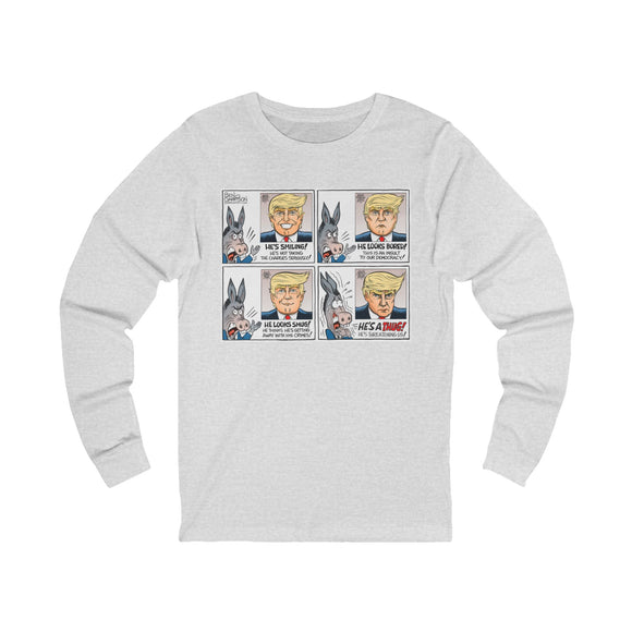 Donald Trump Mug Shot Long Sleeve