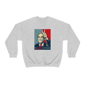 Ron Paul's Peace, Love, and Revolution Sweatshirt