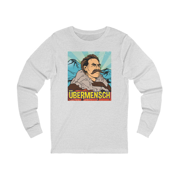 Friedrich Nietzsche: Übermensch Long Sleeve