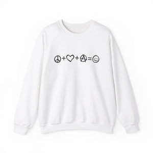 Peace + Love + Liberty = Happiness Sweatshirt