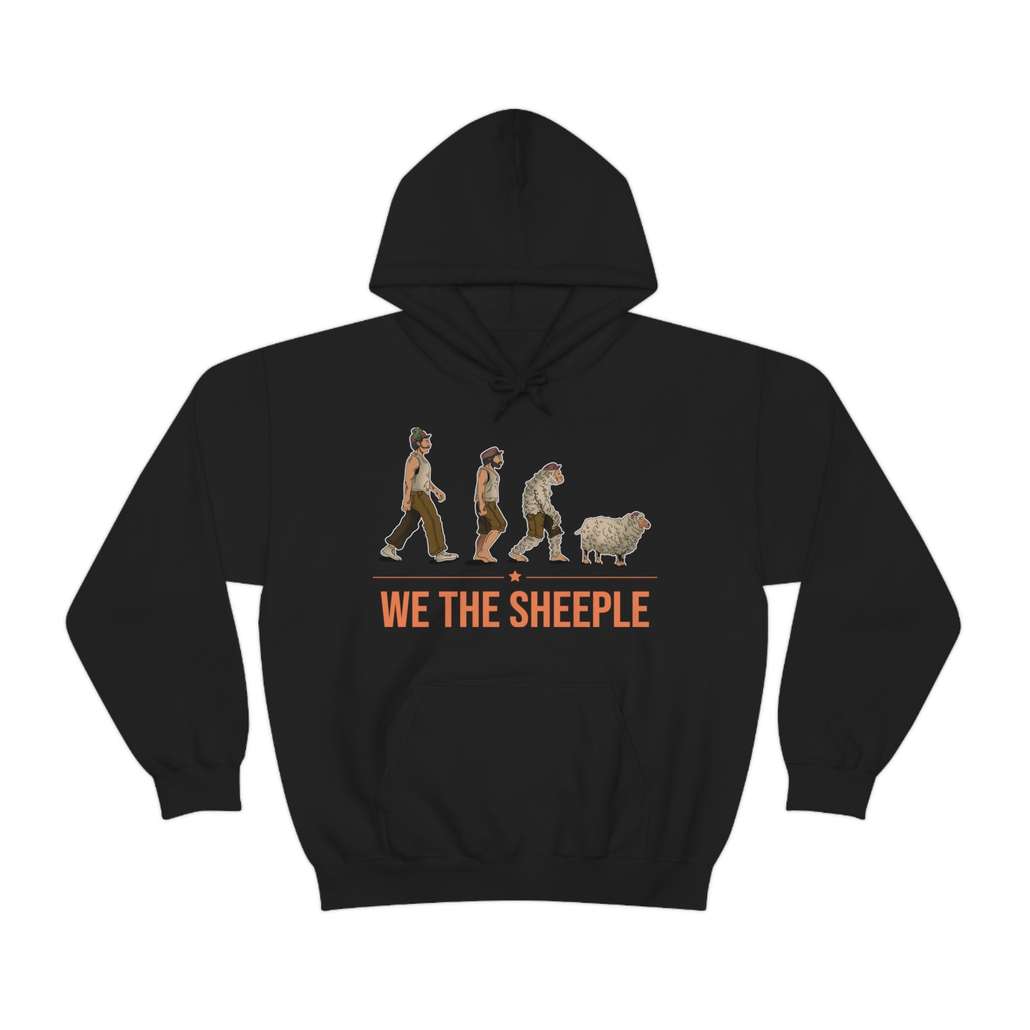 Sheeple Evolution | Hooded Sweatshirt