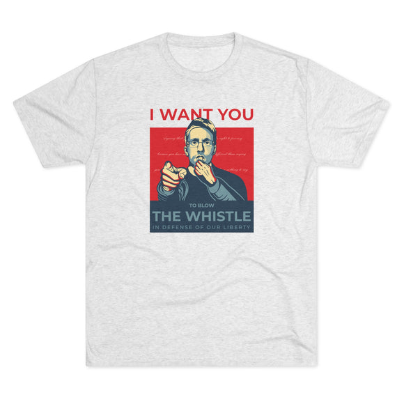 Edward Snowden Whistleblower Men's T-Shirt