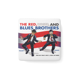 Red, White and Blues Brothers Magnet