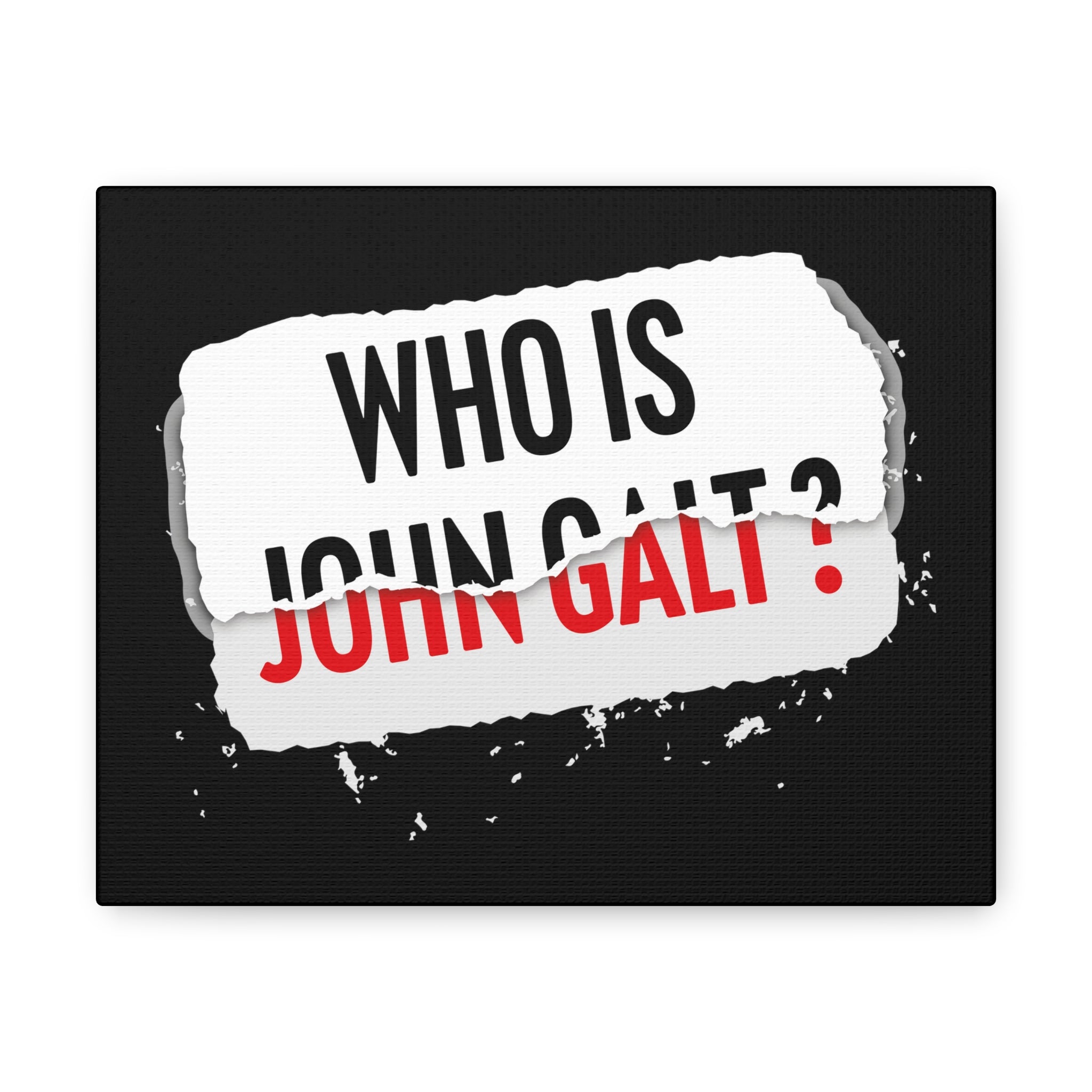 Who Is John Galt | Canvas