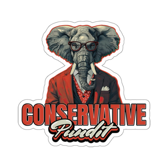 True Conservative Pundit Sticker