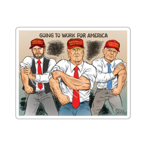 Ben Garrison Sleeve Roll Sticker