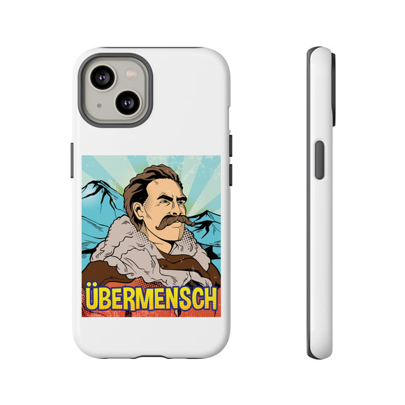 Friedrich Nietzsche: Übermensch Phone Case