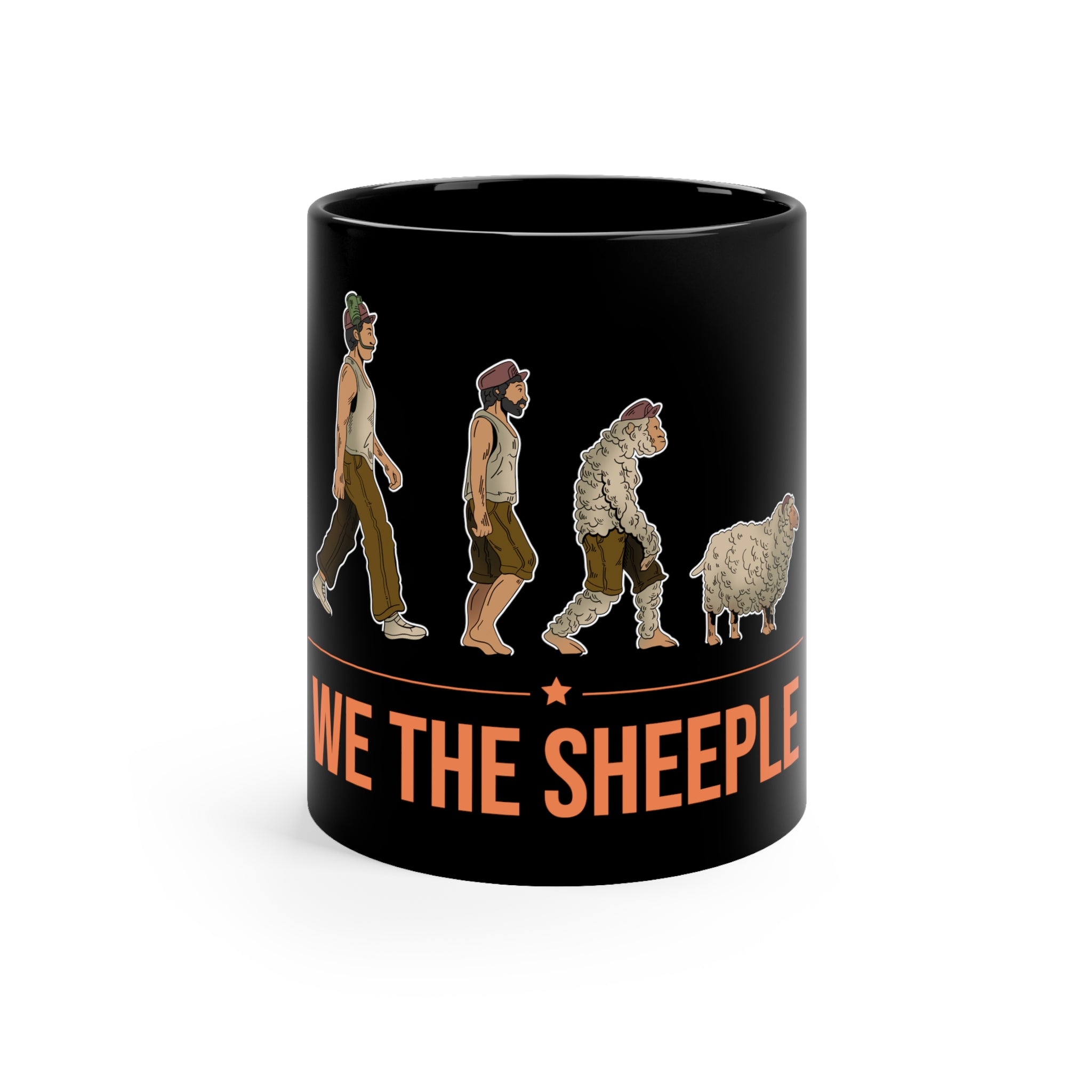 Sheeple Evolution | Ceramic Mug