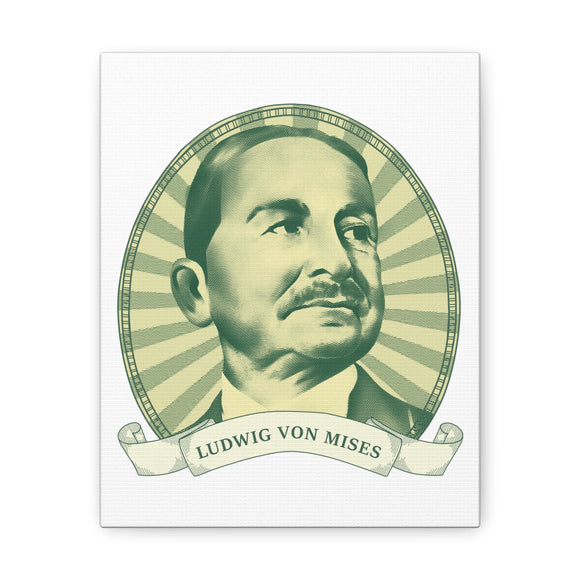 Ludwig von Mises Canvas