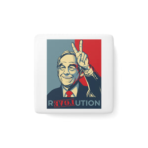 Ron Paul's Peace, Love, and Revolution Magnet