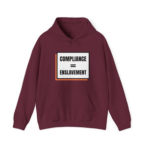 Compliance = Enslavement Hoodie