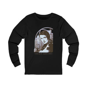 Ayn Rand Art Deco Long Sleeve