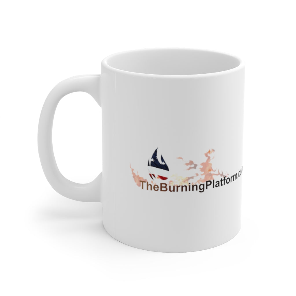 The Burning Platform Logo | Mug