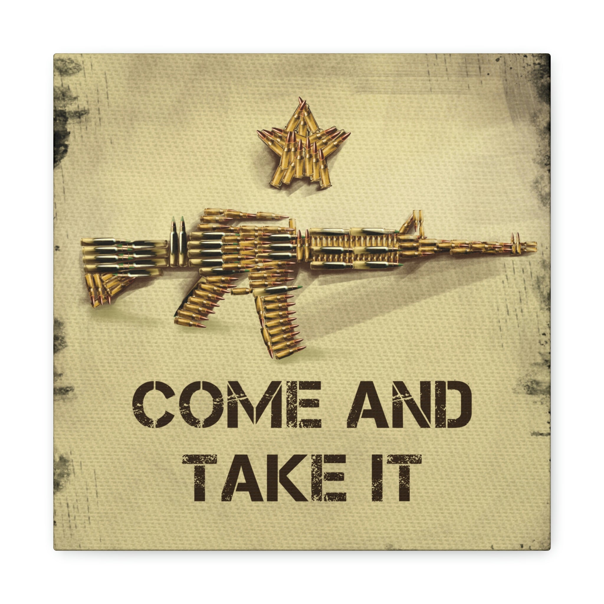 Come and Take It AR-15 | Canvas