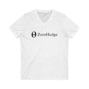 ZeroHedge Logo Men's V-Neck T-Shirt