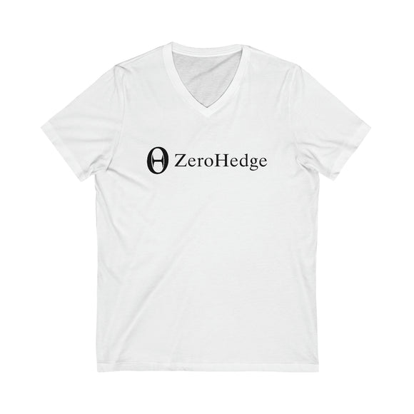 ZeroHedge Logo Men's V-Neck T-Shirt