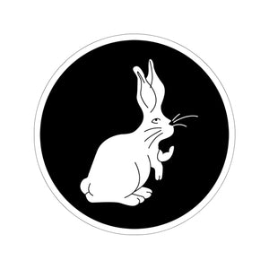 Follow the White Rabbit Sticker