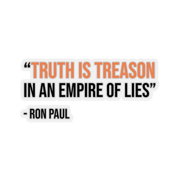 The Truth is Treason Sticker