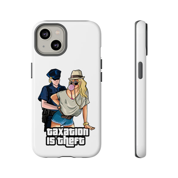 Taxation Is Theft Phone Case