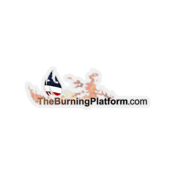 The Burning Platform Logo Sticker