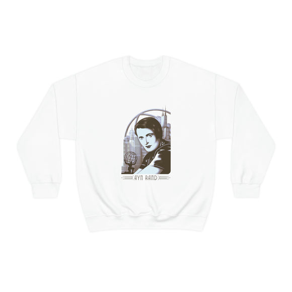 Ayn Rand Art Deco Sweatshirt