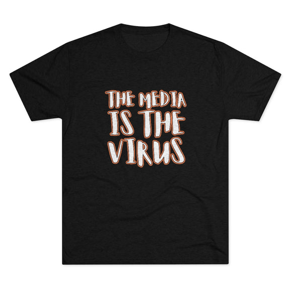 The Media Is The Virus Men's T-Shirt