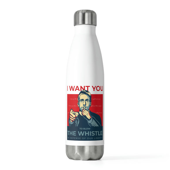 Edward Snowden Whistleblower Bottle