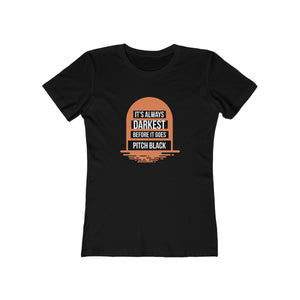 Pitch Black Women's T-Shirt