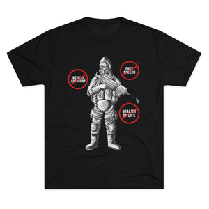 Soldier of the Plandemic Men's T-Shirt