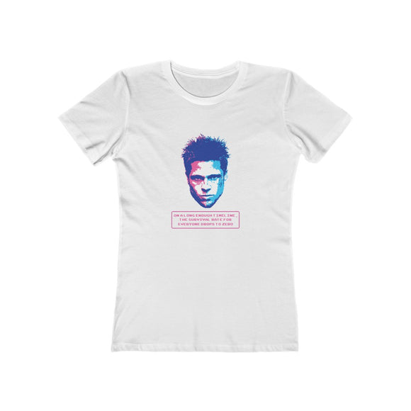 ZeroHedge Futurewave Tyler Durden Quote Women's T-Shirt