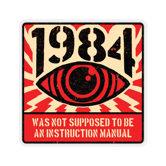 The 1984 Eye Sticker
