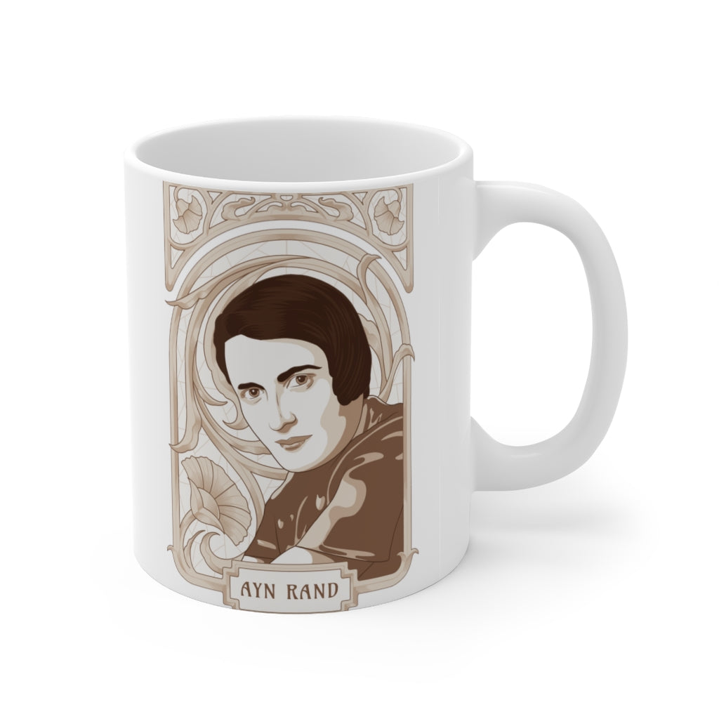 Ayn Rand Carnation | Ceramic Mug